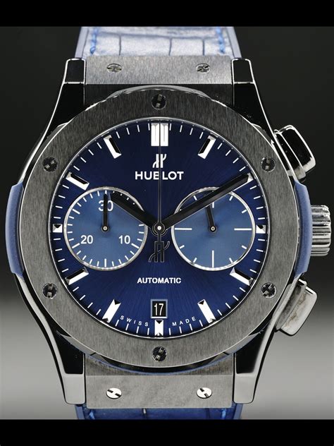 521.cm.7170.lr hublot|Classic Fusion Ceramic Blue Chronograph 45 mm .